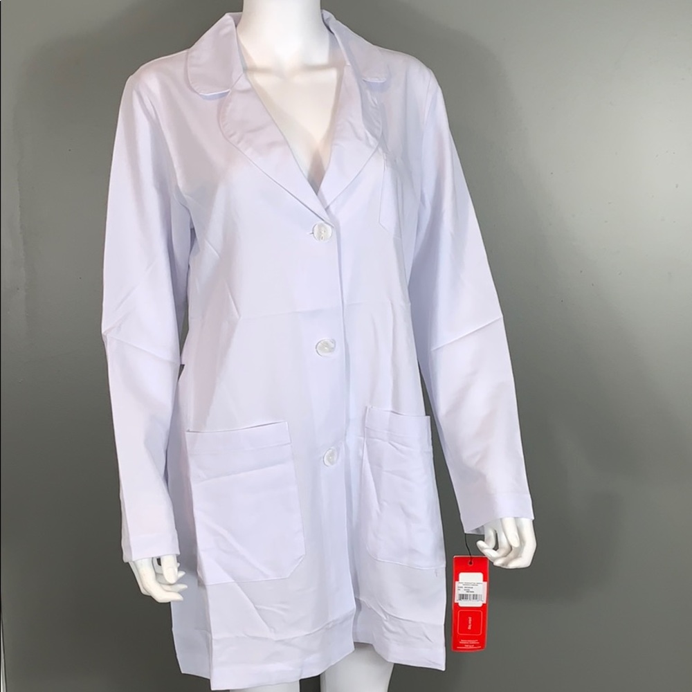 Greys Anatomy Womans White Lab Coat SZ.M